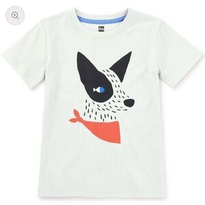 NWT Tea Collection Dog Graphic Tee, Size 6-9 Months
